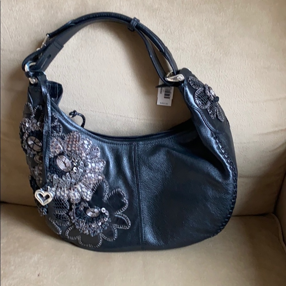 Brighton Fabiola in black hobo
